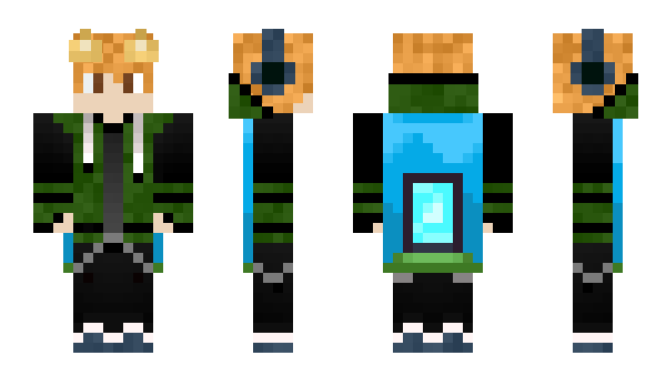 Minecraft skin CatKraft507