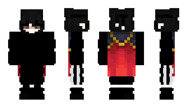 Minecraft skin qtMiaXO