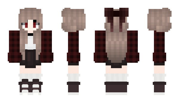 Minecraft skin LumynCrow