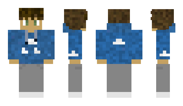 Minecraft skin CloudyG