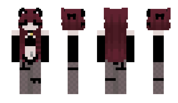 Minecraft skin HuskiFluff