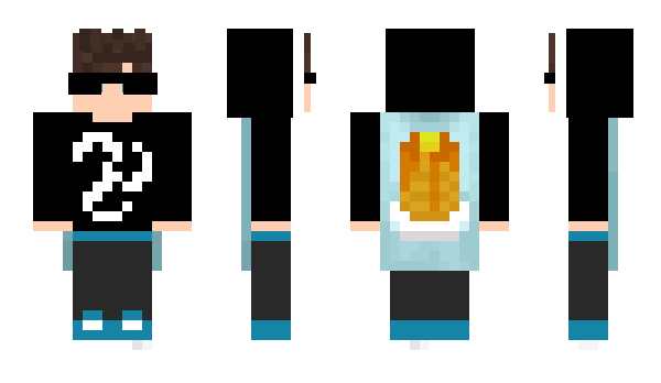 Minecraft скин по нику BestOfUae