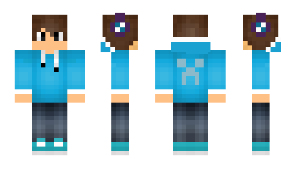 Minecraft skin iKropper