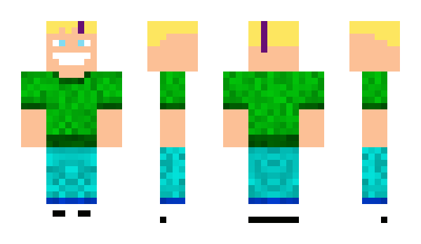 Minecraft skin kubagracz