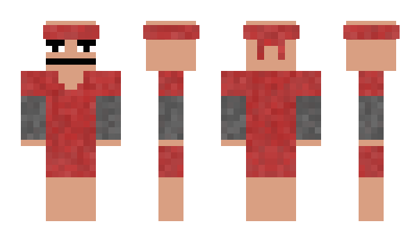 Minecraft skin Pegador