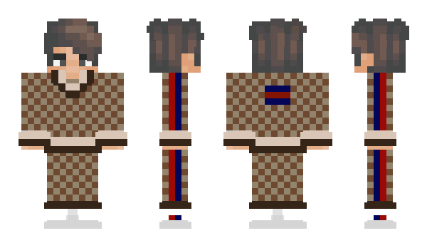 Minecraft skin Gucci_LV_