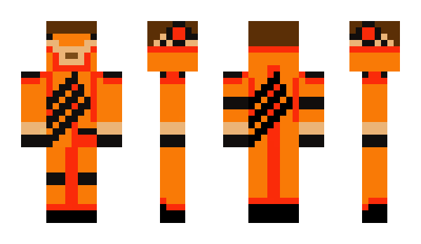 Minecraft skin tigermu