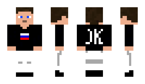 Minecraft skin Jk1nc