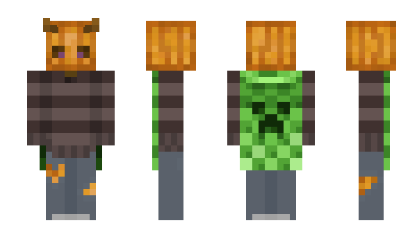 Minecraft скин по нику Arlequinn
