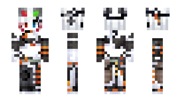 Minecraft skin Demir_zero