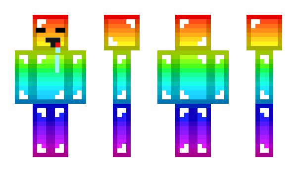 Minecraft skin rainbowmom