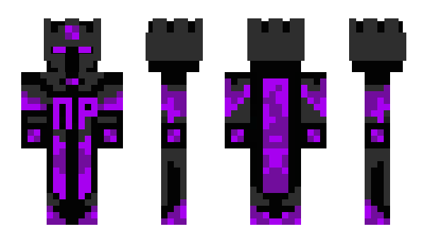 Minecraft skin NotPurple