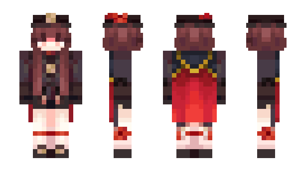 Minecraft skin Fiostrid