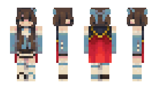 Minecraft skin VeloaxYT