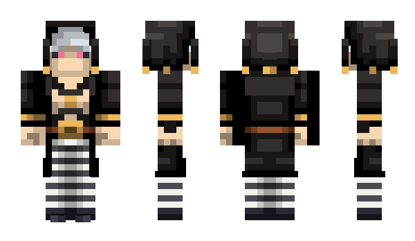 Minecraft skin NotDra