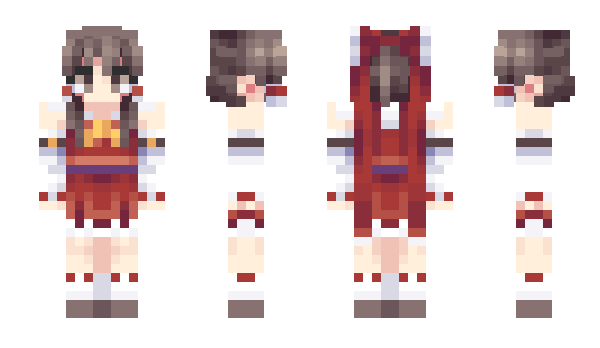 Minecraft skin yu_0220