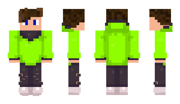 Minecraft skin AtoMinecraft