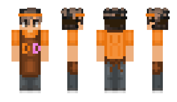 Minecraft skin DunkinDonuts