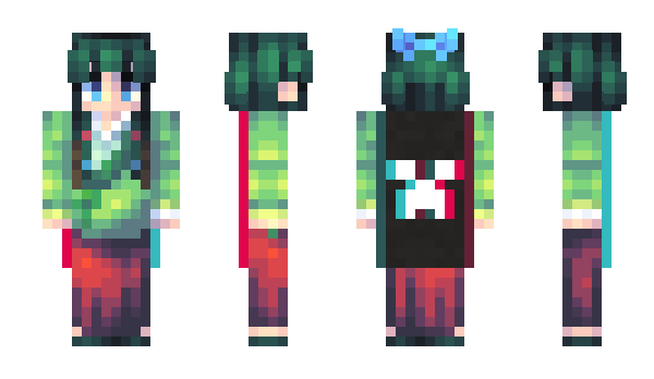 Minecraft skin Lew1sMVP