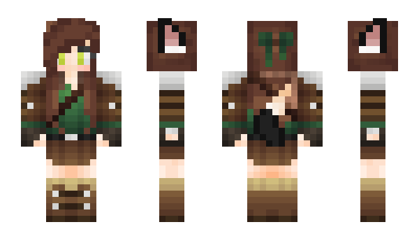 Minecraft skin Mousetash