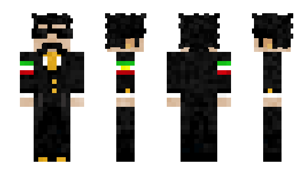 Minecraft skin agent_amin