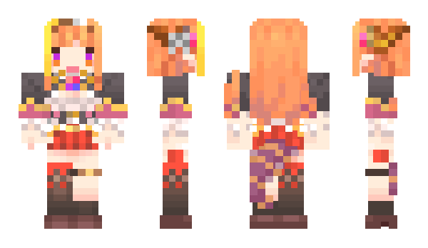 Minecraft skin Hsuisei
