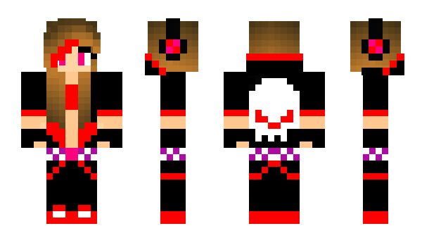 Minecraft skin Davinia