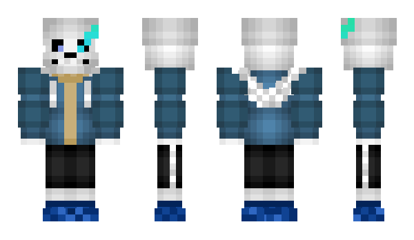 Minecraft skin Enderman_5