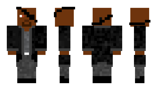 Minecraft skin Kurrupted_Data