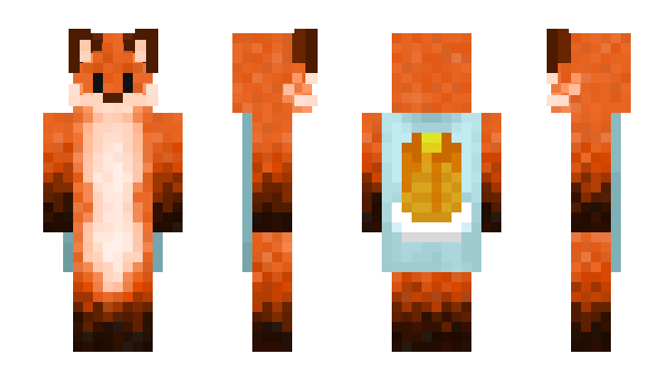 Minecraft скін по ніку WTFoxmc