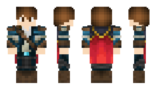 Minecraft skin Martinekun