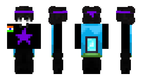 Minecraft skin CosmicRay17