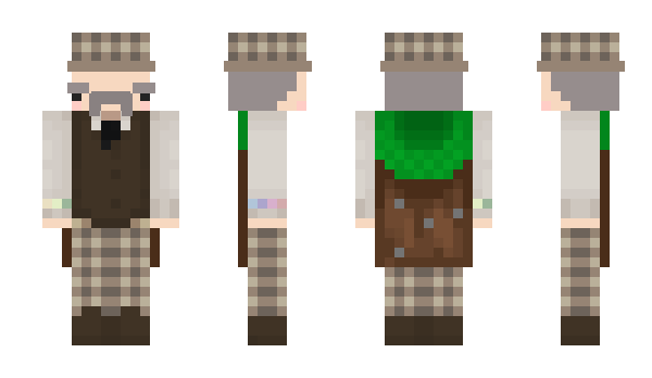 Minecraft скин по нику OldFishstick