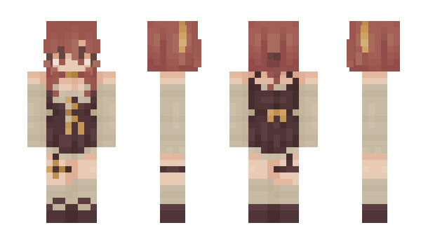 Minecraft skin Fokinha