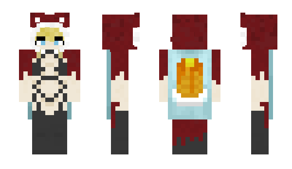 Minecraft skin BrainrotMonarch