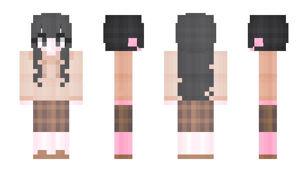 Minecraft skin Kaede982006