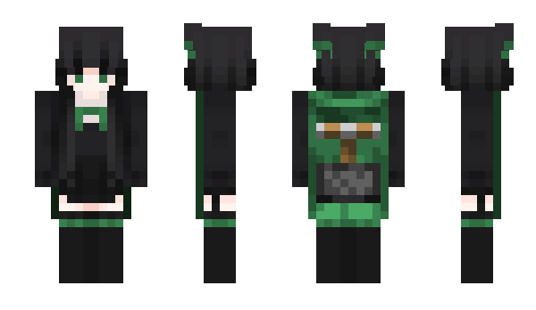 Minecraft skin ciece