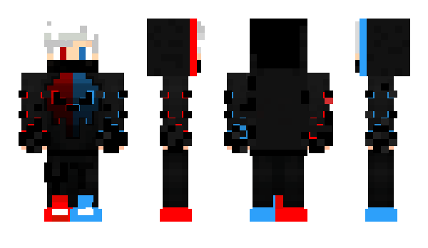 Minecraft skin CursedPacman