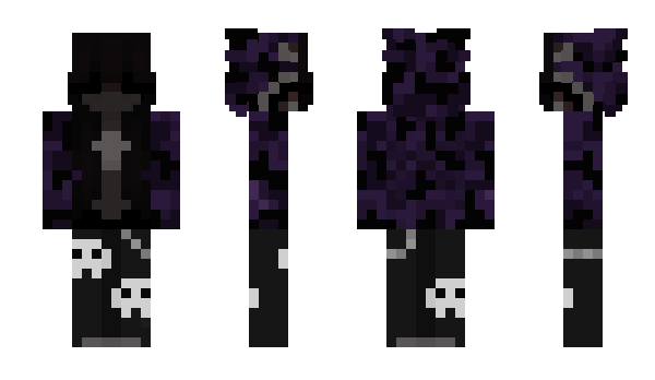 Minecraft skin Luxvie