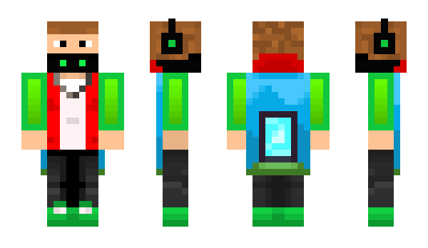 Minecraft skin TrikozikGames