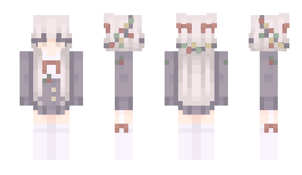 Minecraft skin ChihayaaAnon