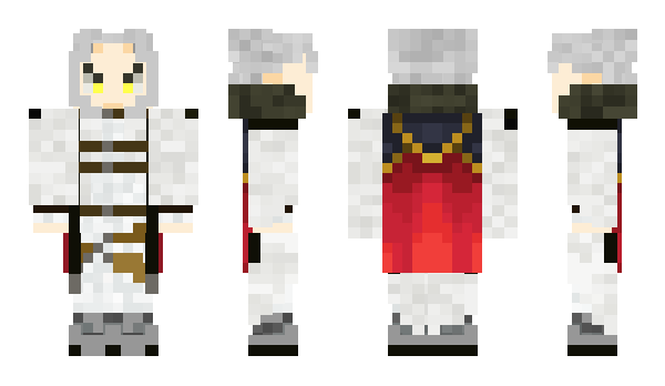 Minecraft skin GoldHeartsRE