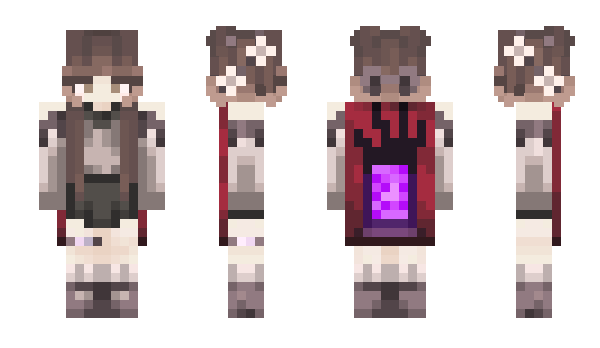 Minecraft скин по нику MorganNyx