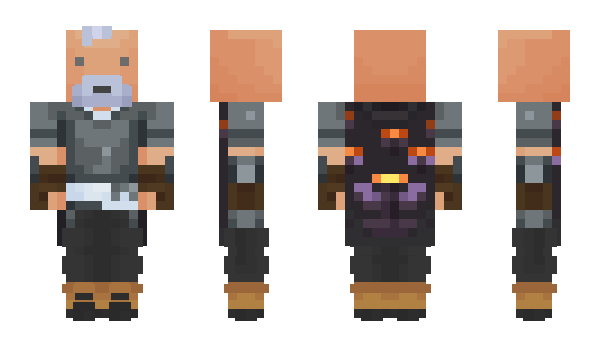 Minecraft skin D_RickMC