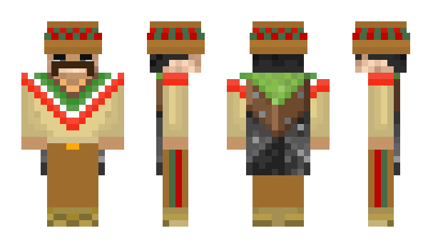 Minecraft skin Q4cp3R