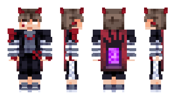 Minecraft skin Skellyeu