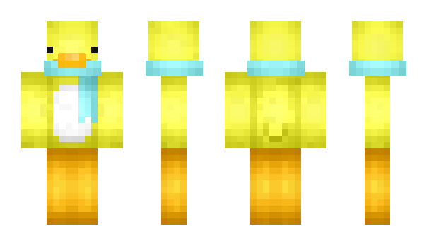 Minecraft skin JustADuck