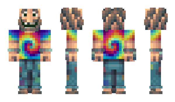 Minecraft skin KungFuFighting