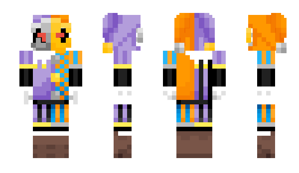 Minecraft skin SkullAG