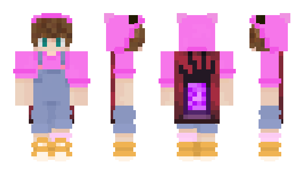 Minecraft скин по нику PinkCurse